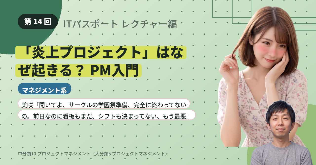 第14回　「炎上プロジェクト」はなぜ起きる？ PM入門