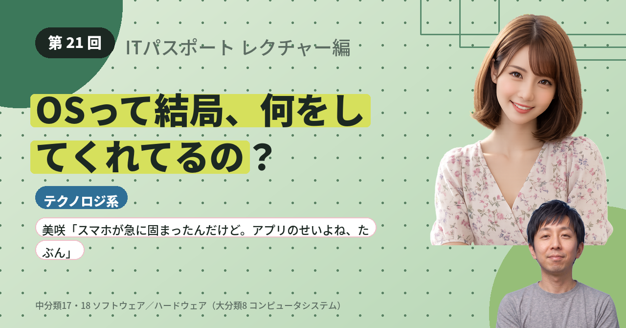 第21回　OSって結局、何をしてくれてるの？